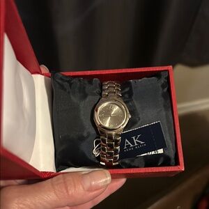 Anne Klein Gold-Tone Women’s Watch